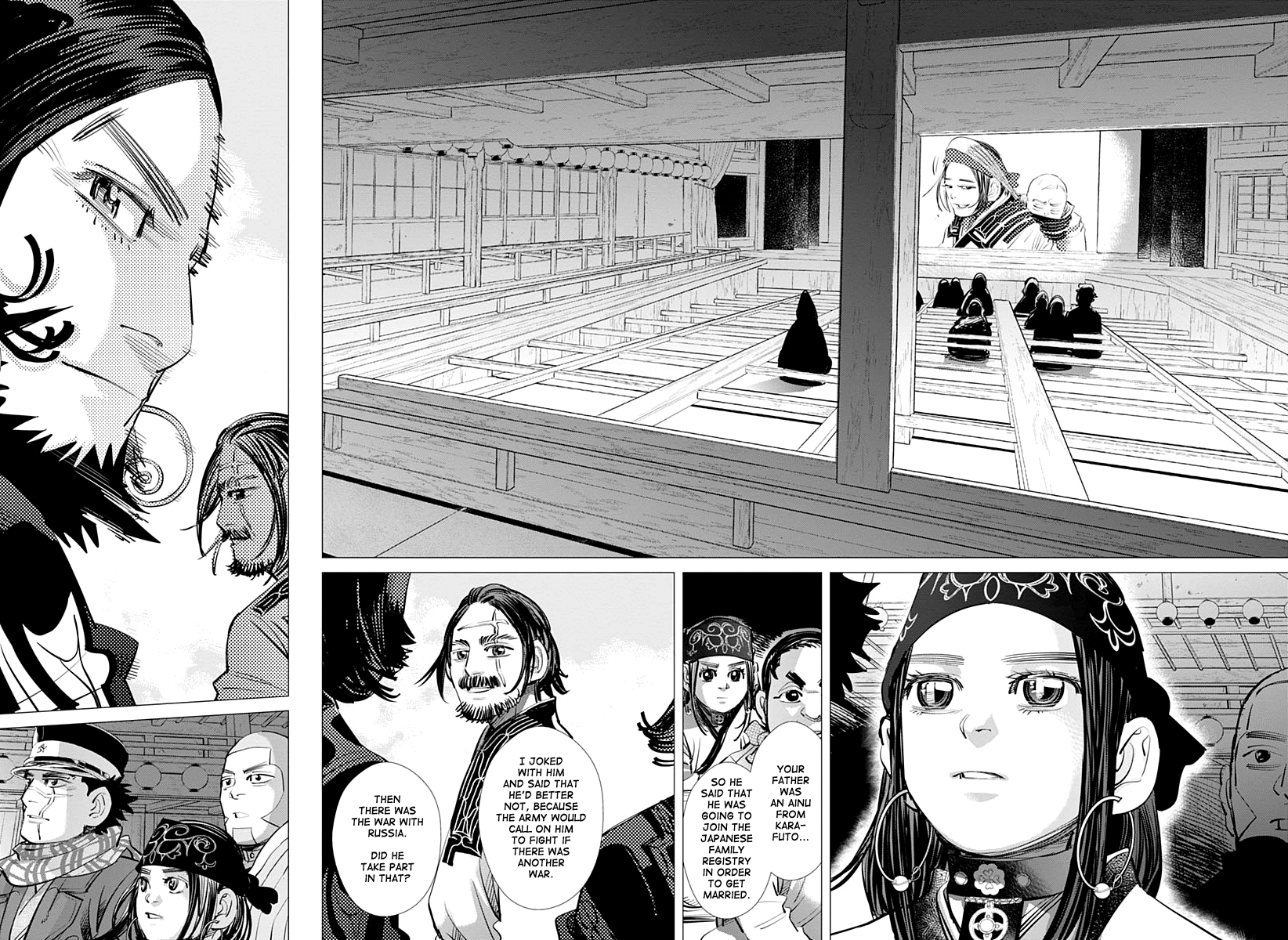 Golden Kamui chapter 206 - page 8