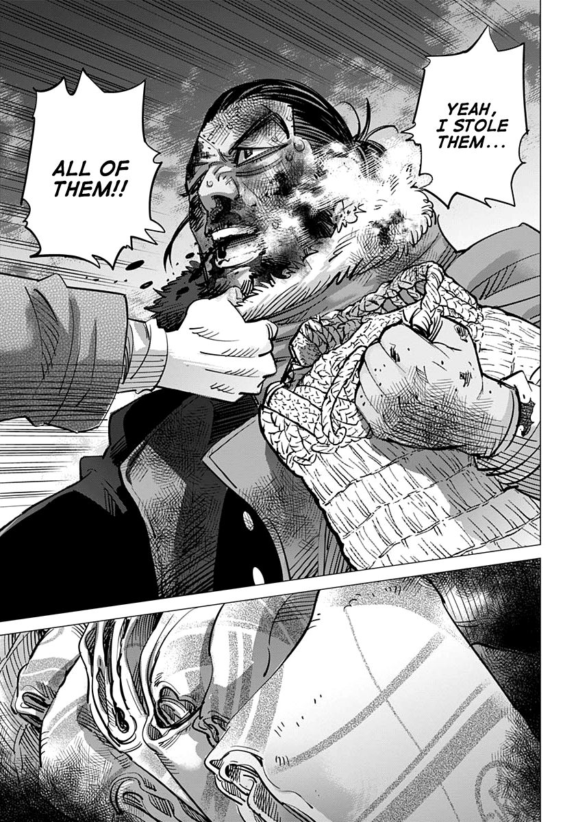 Golden Kamui chapter 207 - page 11