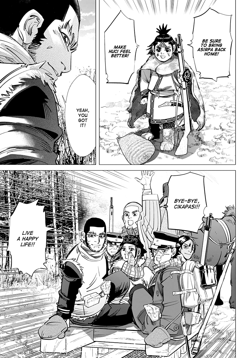 Golden Kamui chapter 209 - page 17