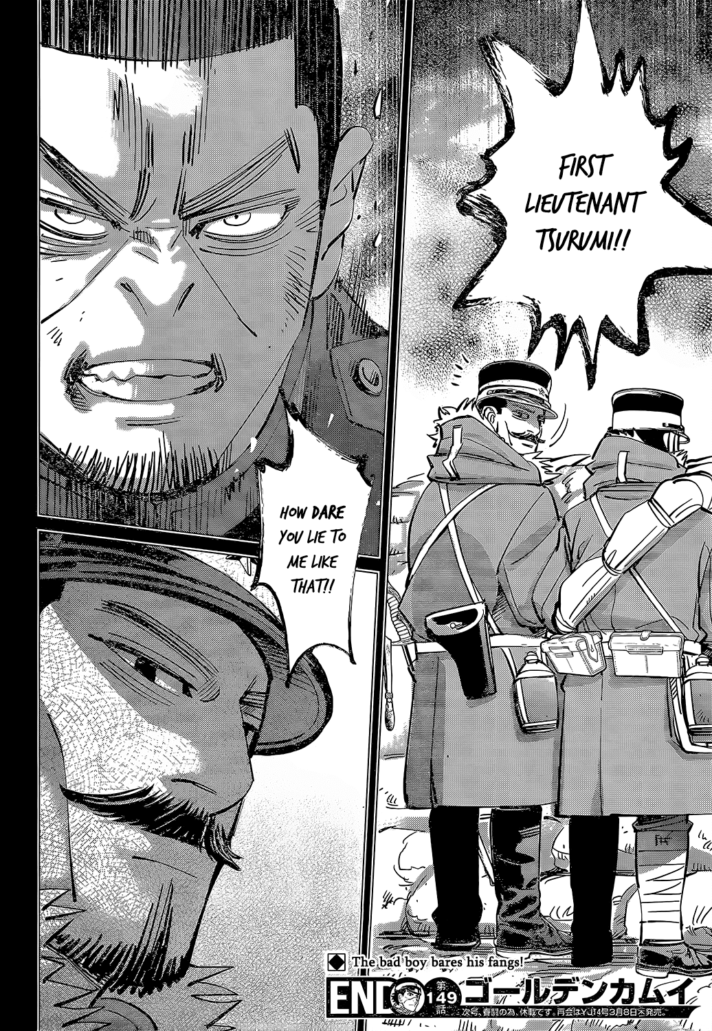 Golden Kamui chapter 149 - page 16
