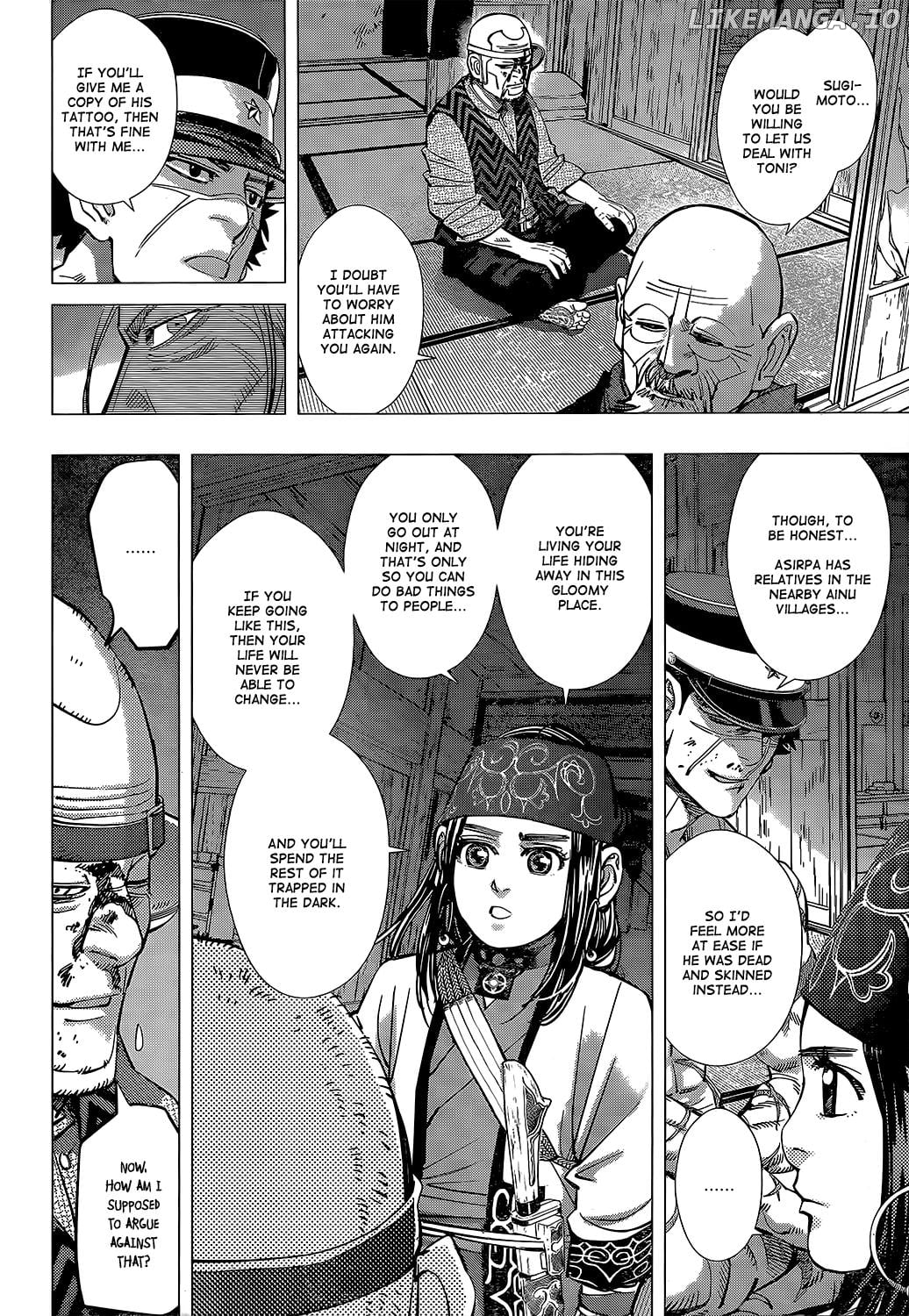 Golden Kamui chapter 124 - page 2
