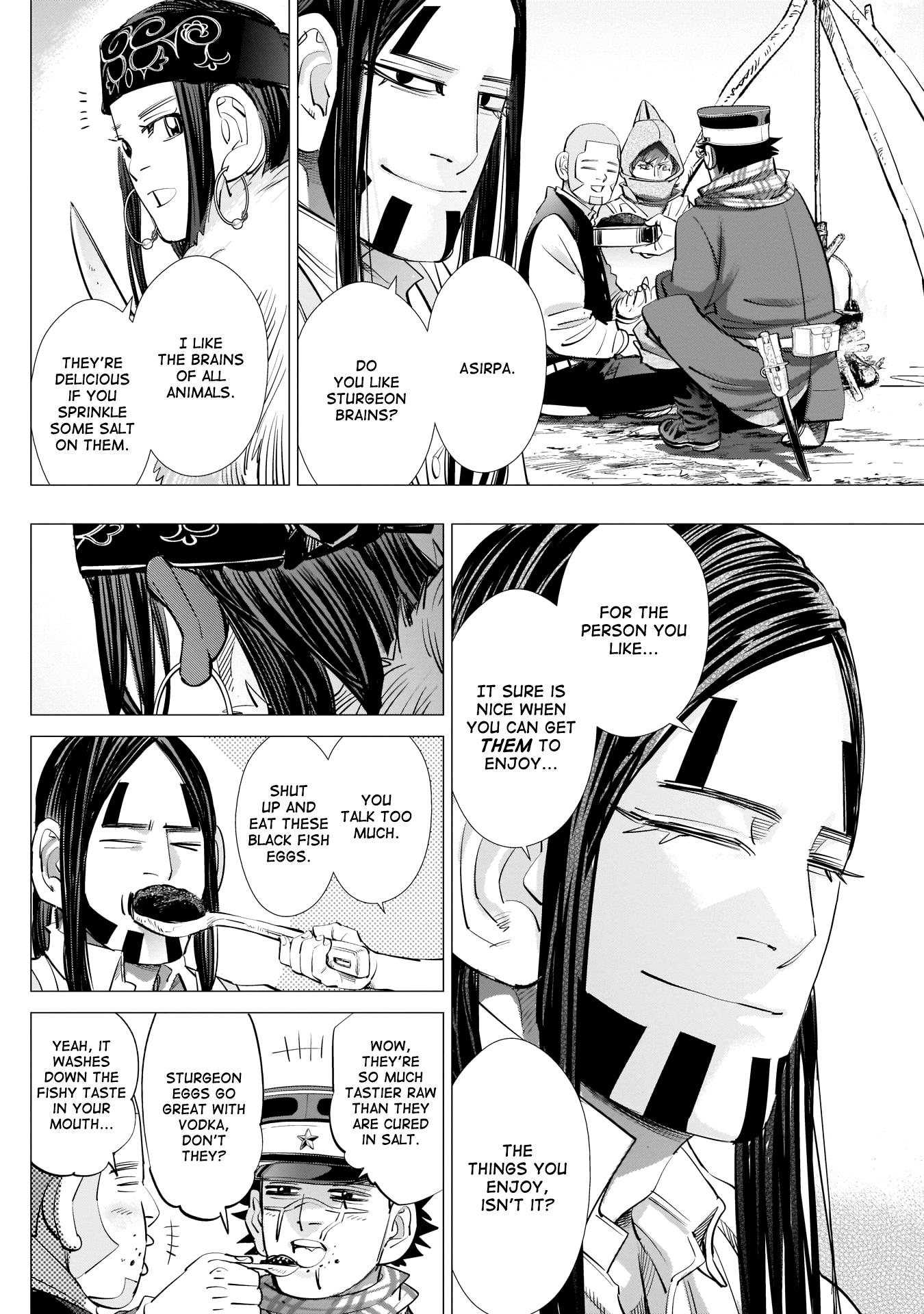 Golden Kamui chapter 238 - page 10