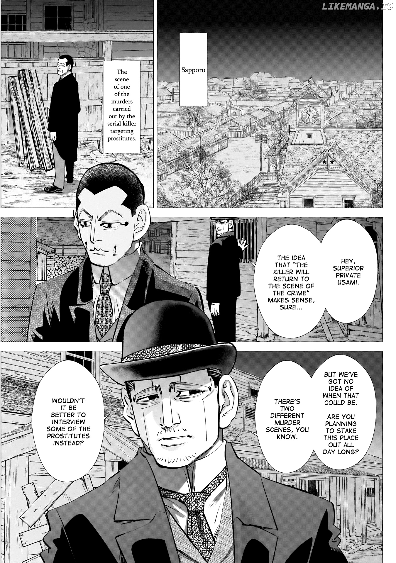 Golden Kamui chapter 238 - page 13