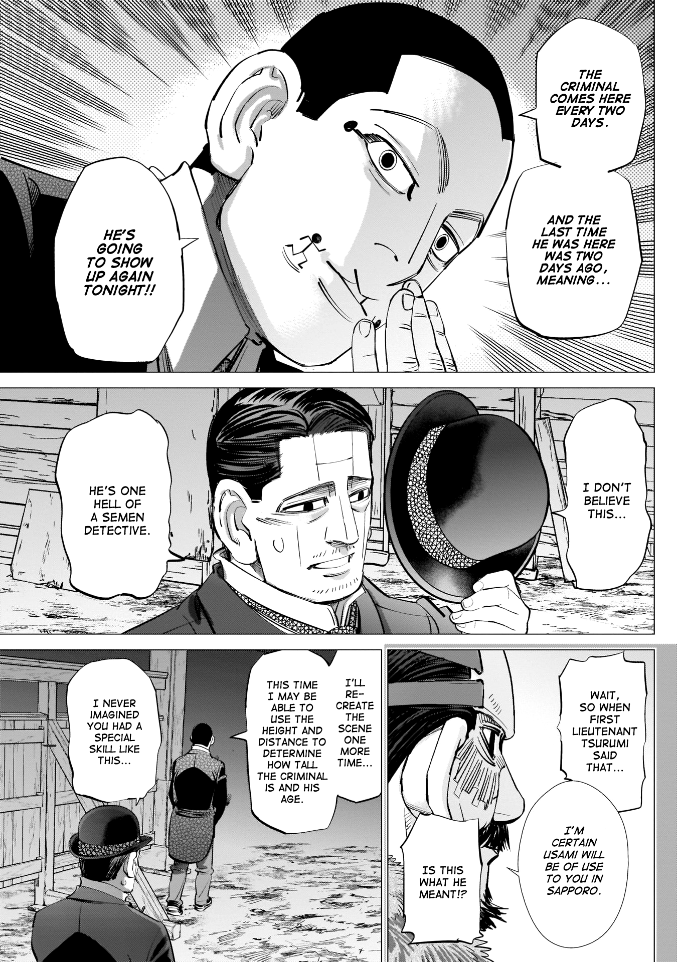 Golden Kamui chapter 238 - page 17
