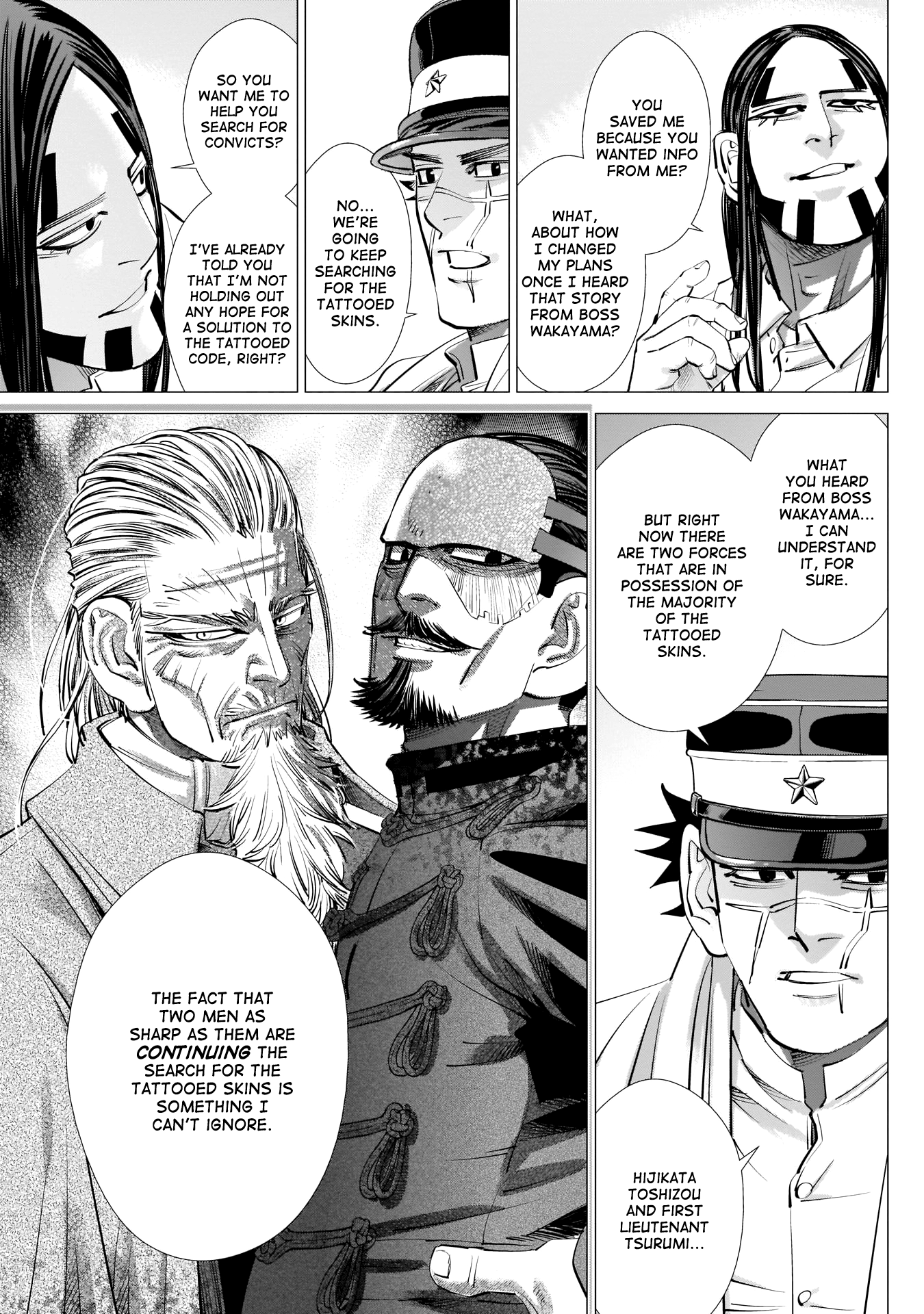 Golden Kamui chapter 238 - page 3