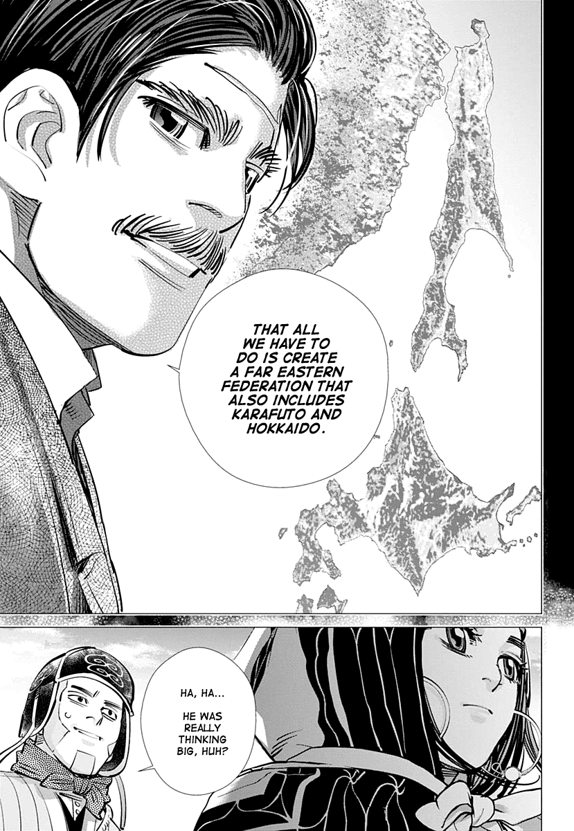 Golden Kamui chapter 182 - page 12