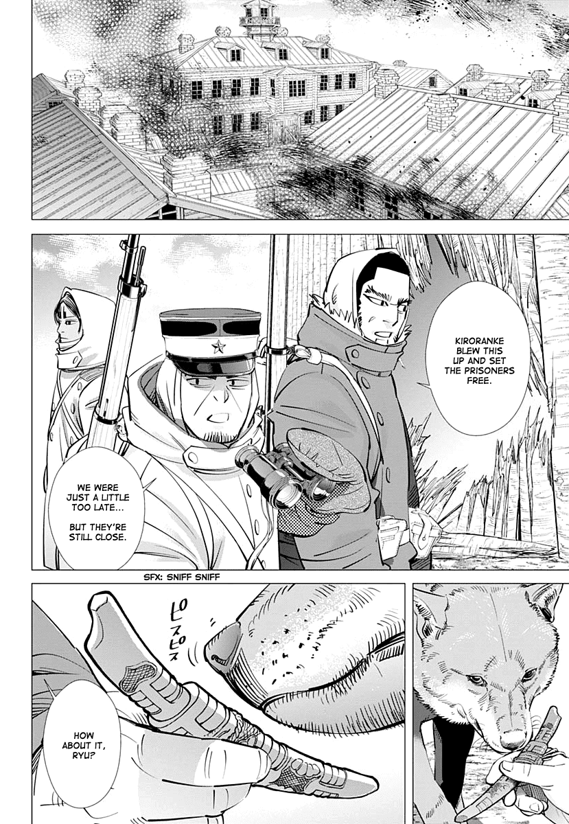 Golden Kamui chapter 182 - page 13