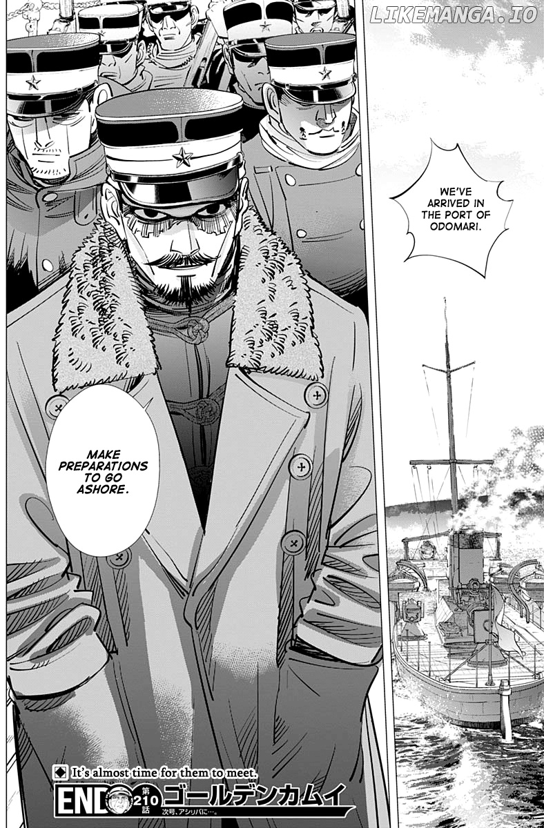 Golden Kamui chapter 210 - page 17