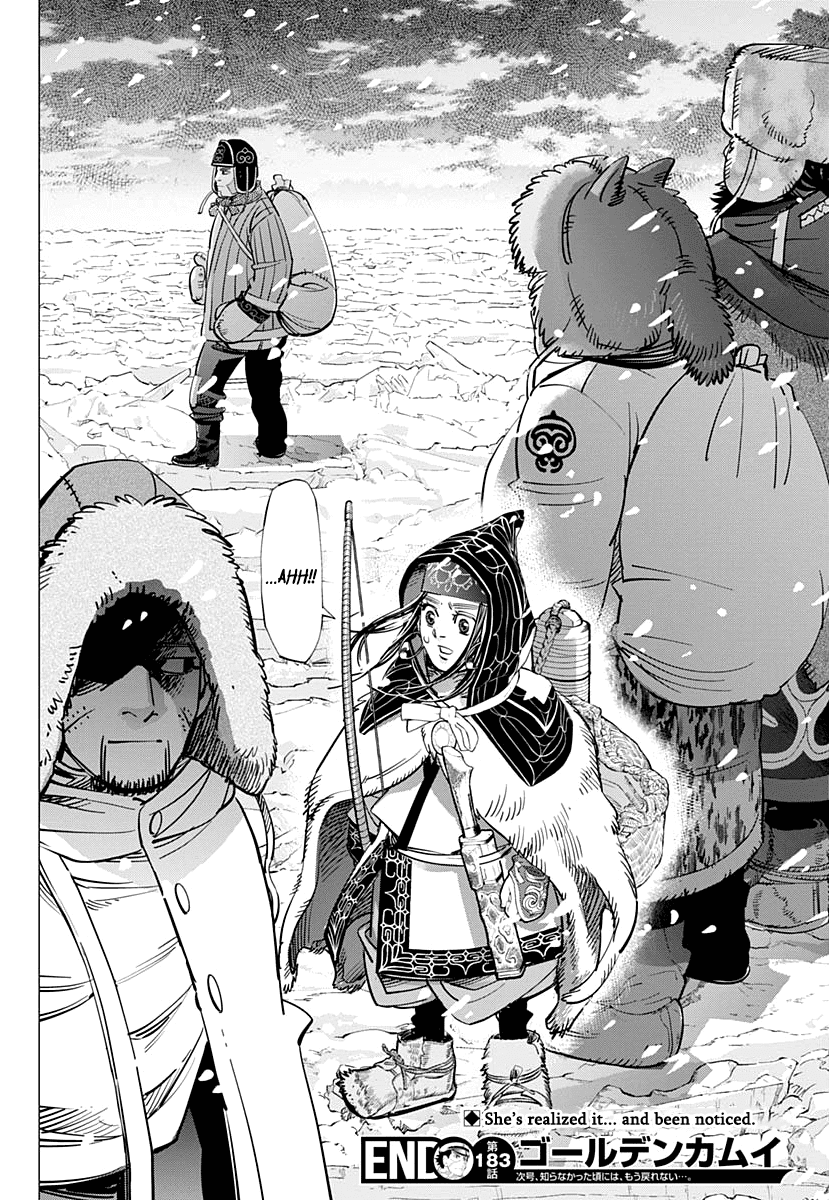 Golden Kamui chapter 183 - page 17