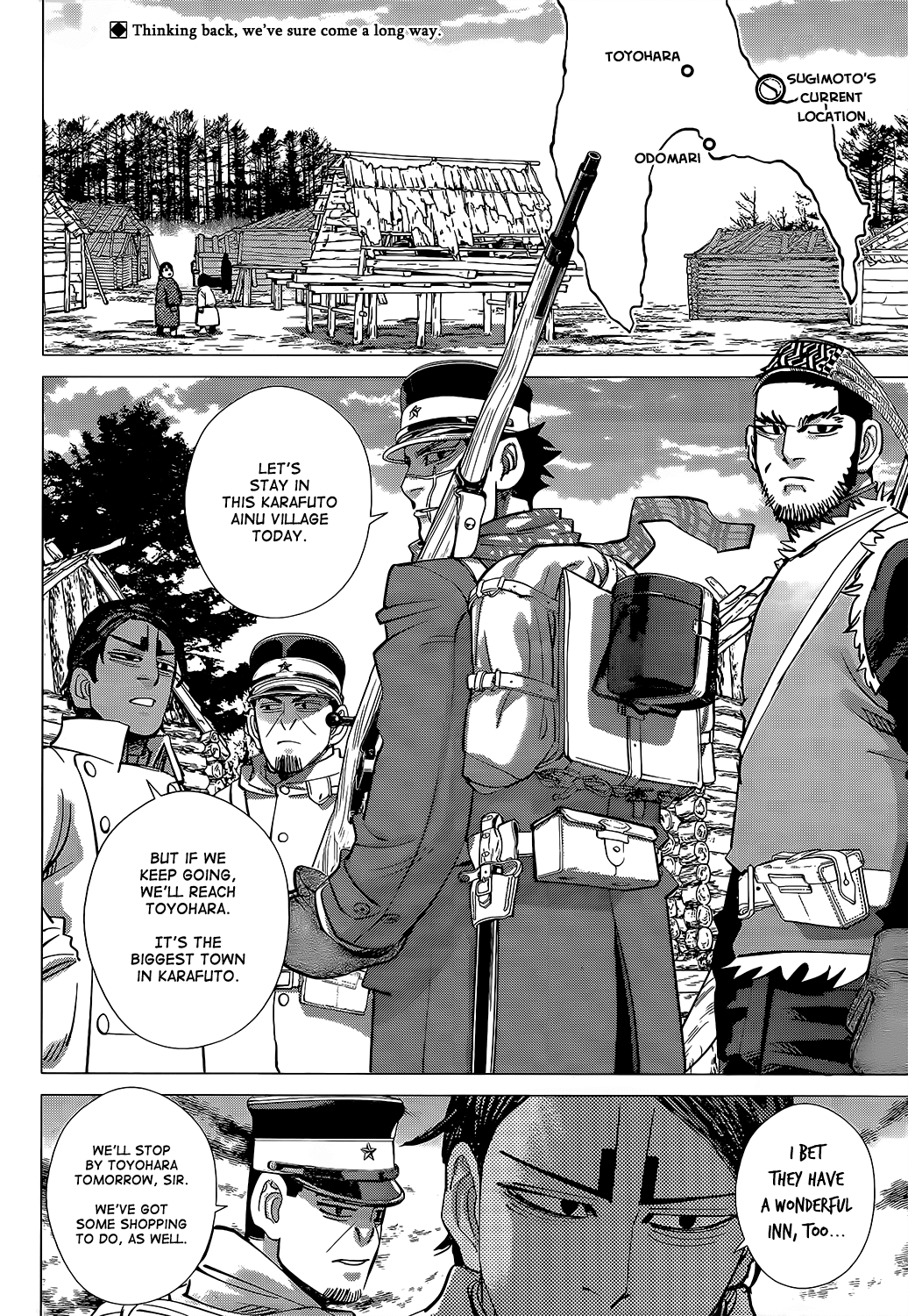 Golden Kamui chapter 151 - page 2