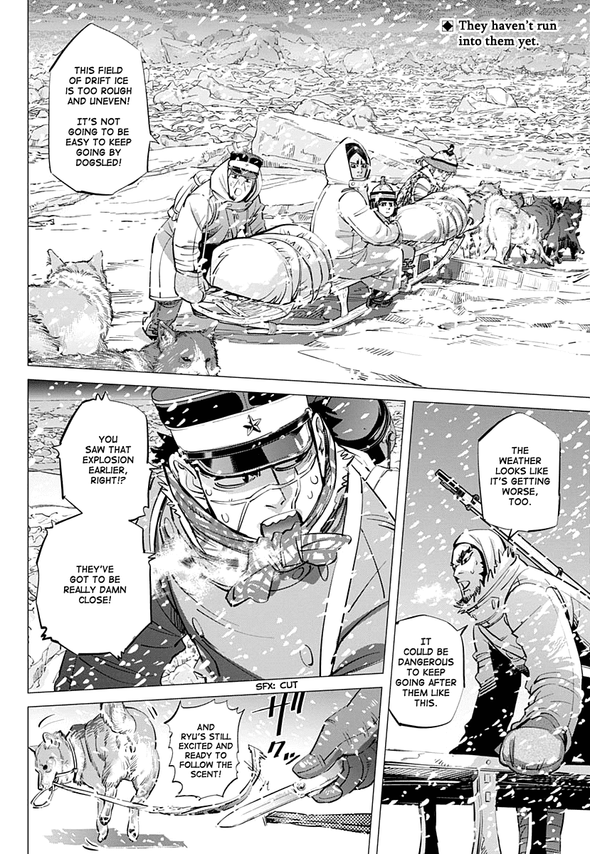 Golden Kamui chapter 184 - page 2