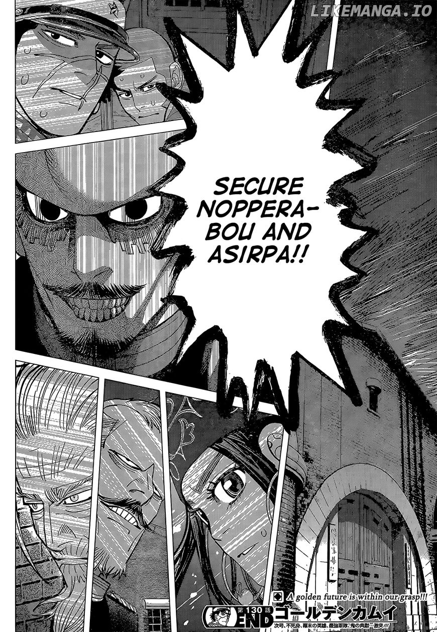 Golden Kamui chapter 130 - page 14