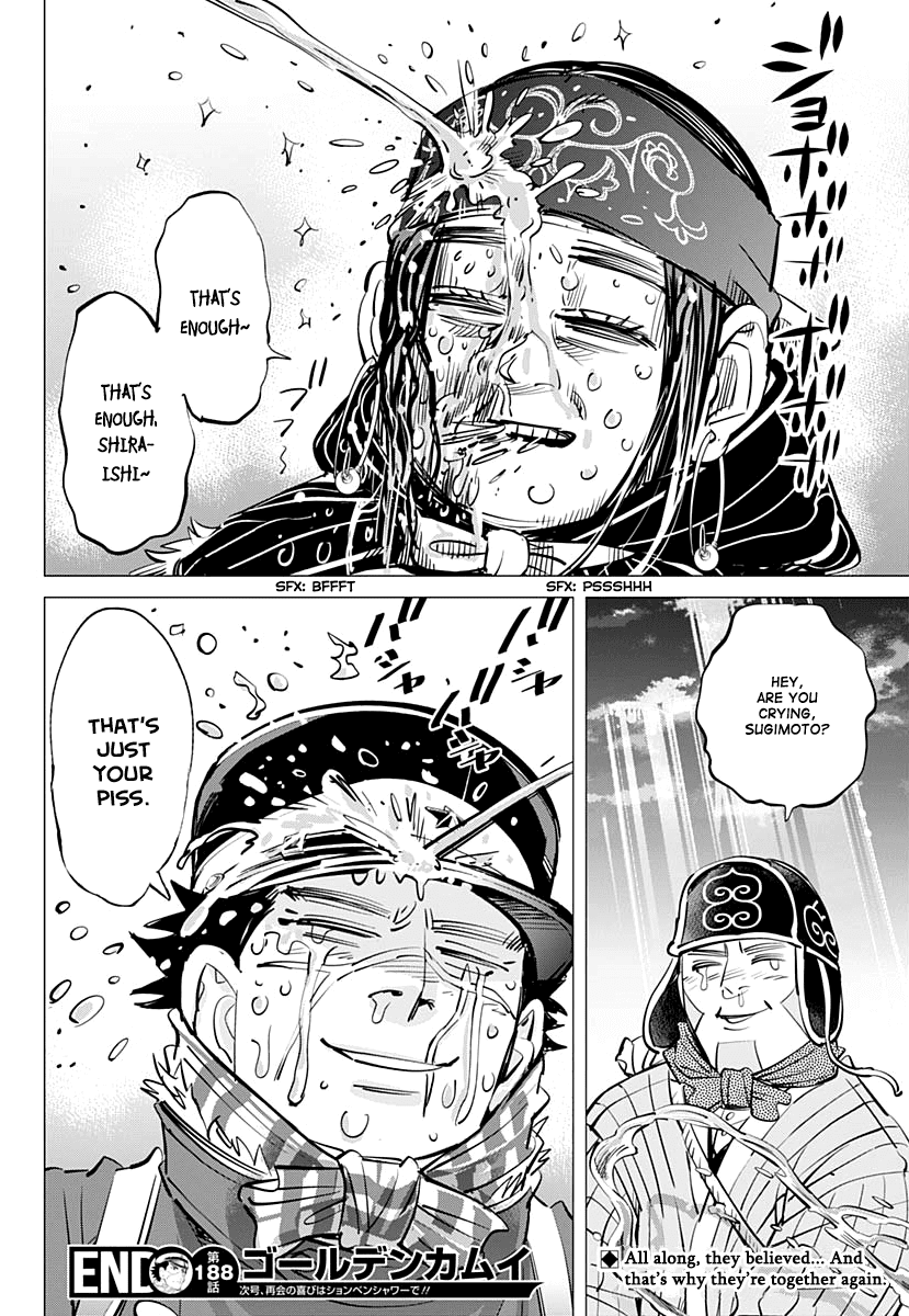 Golden Kamui chapter 188 - page 16