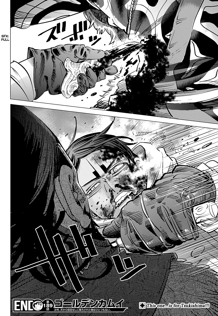 Golden Kamui chapter 189 - page 18