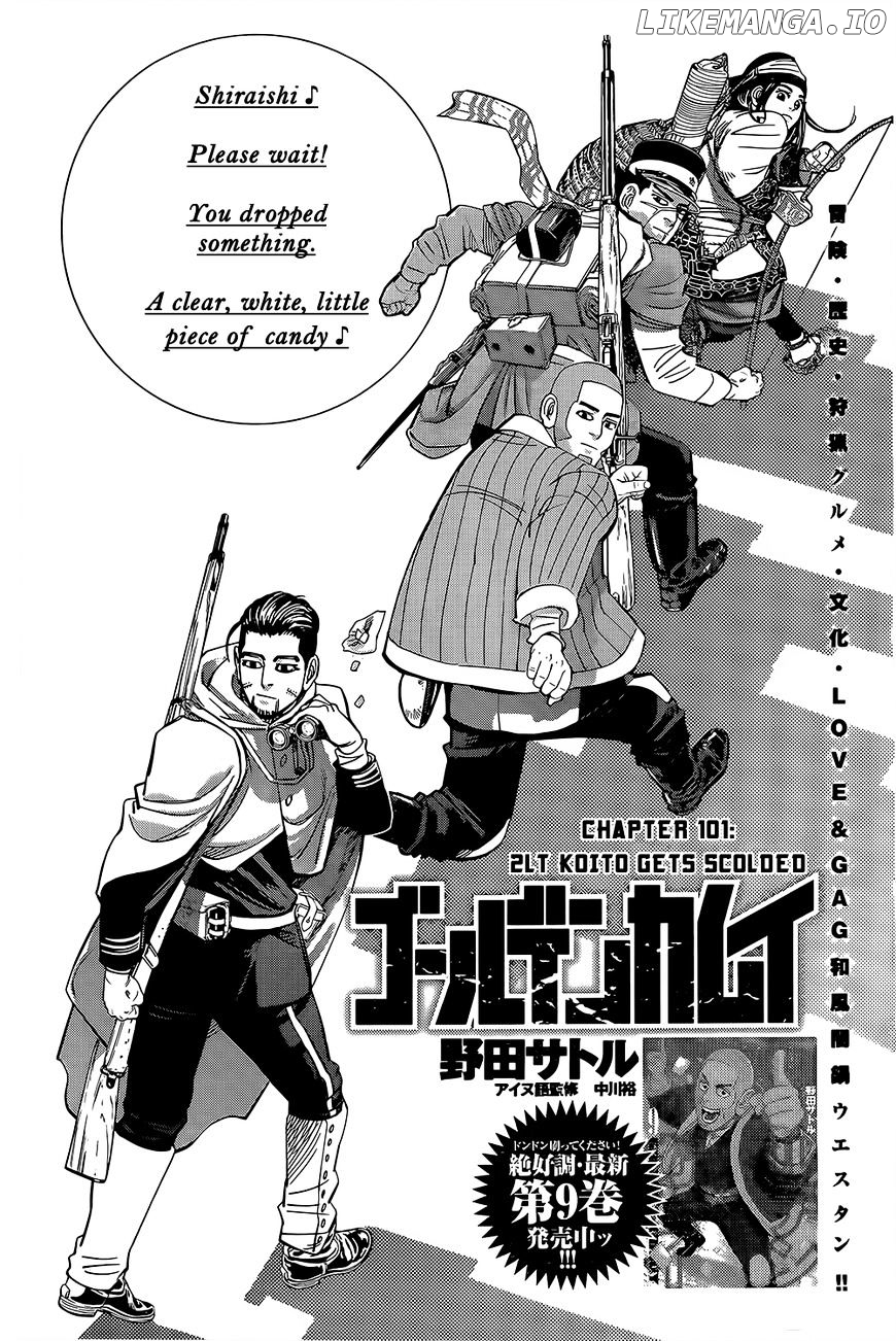 Golden Kamui chapter 101 - page 1