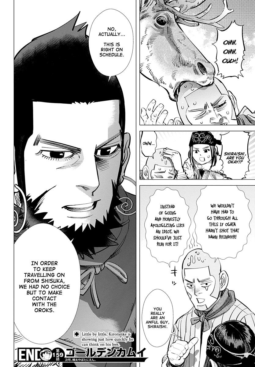 Golden Kamui chapter 159 - page 18