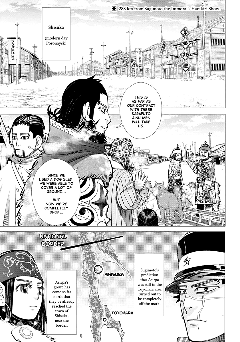 Golden Kamui chapter 159 - page 2