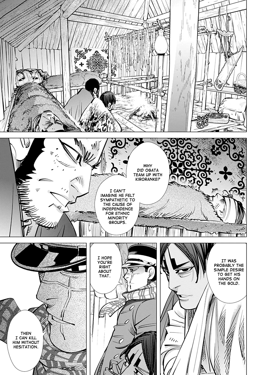 Golden Kamui chapter 192 - page 11