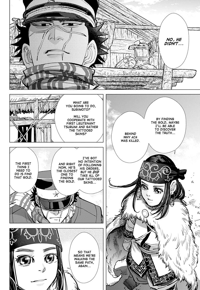 Golden Kamui chapter 192 - page 16