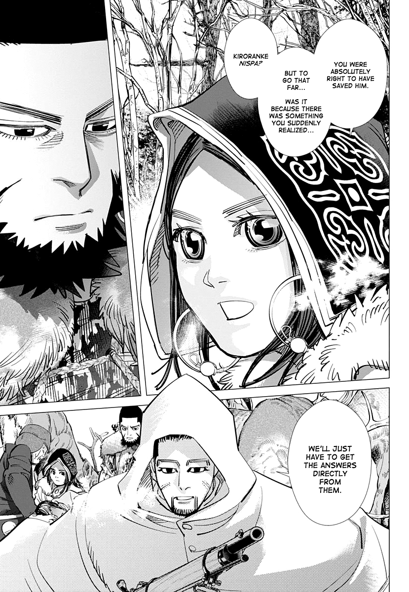 Golden Kamui chapter 161 - page 17