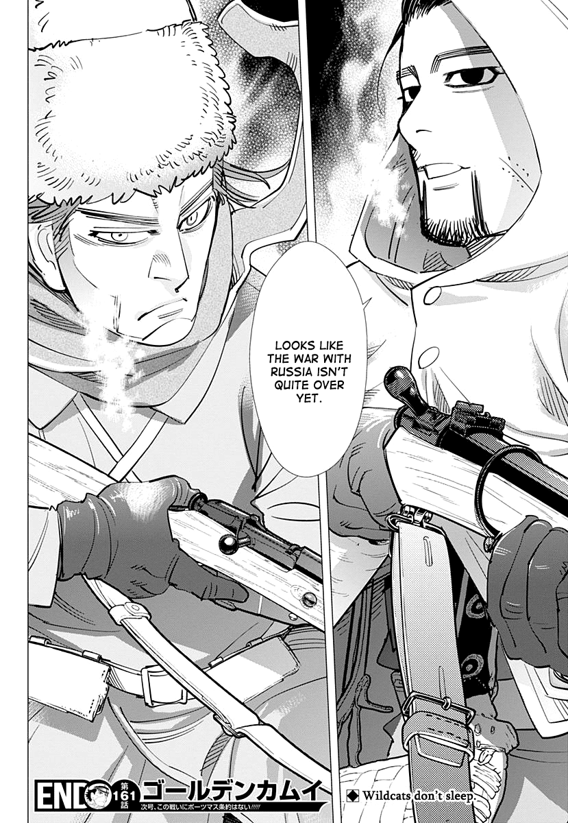 Golden Kamui chapter 161 - page 18