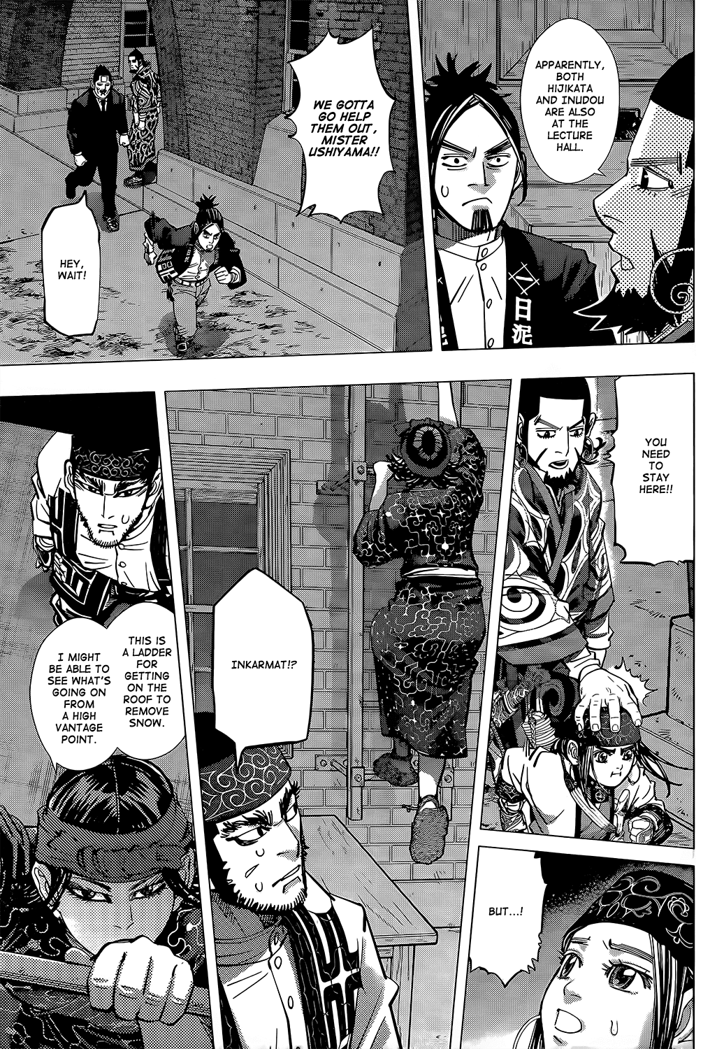 Golden Kamui chapter 136 - page 4