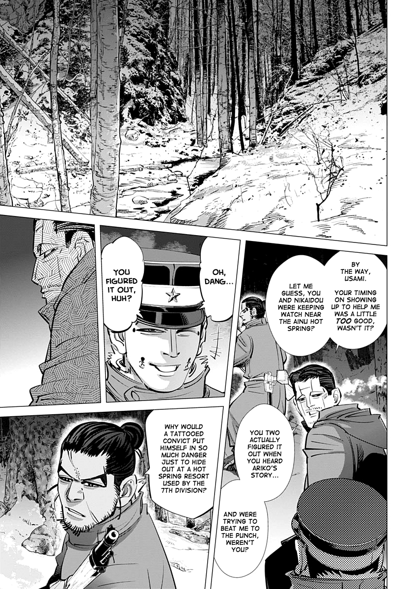 Golden Kamui chapter 194 - page 13