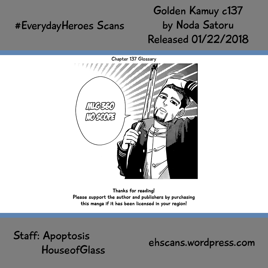 Golden Kamui chapter 137 - page 16