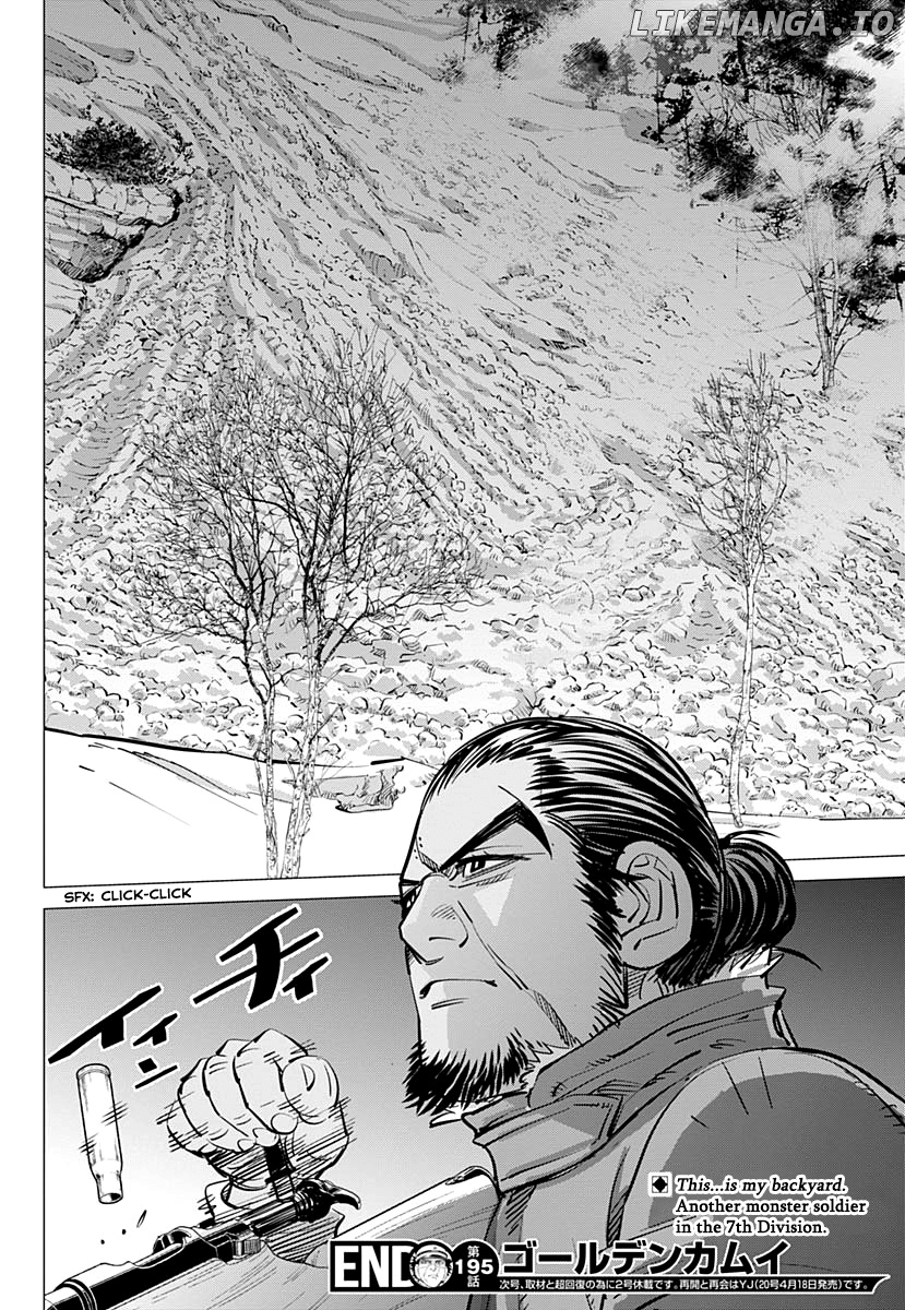Golden Kamui chapter 195 - page 16