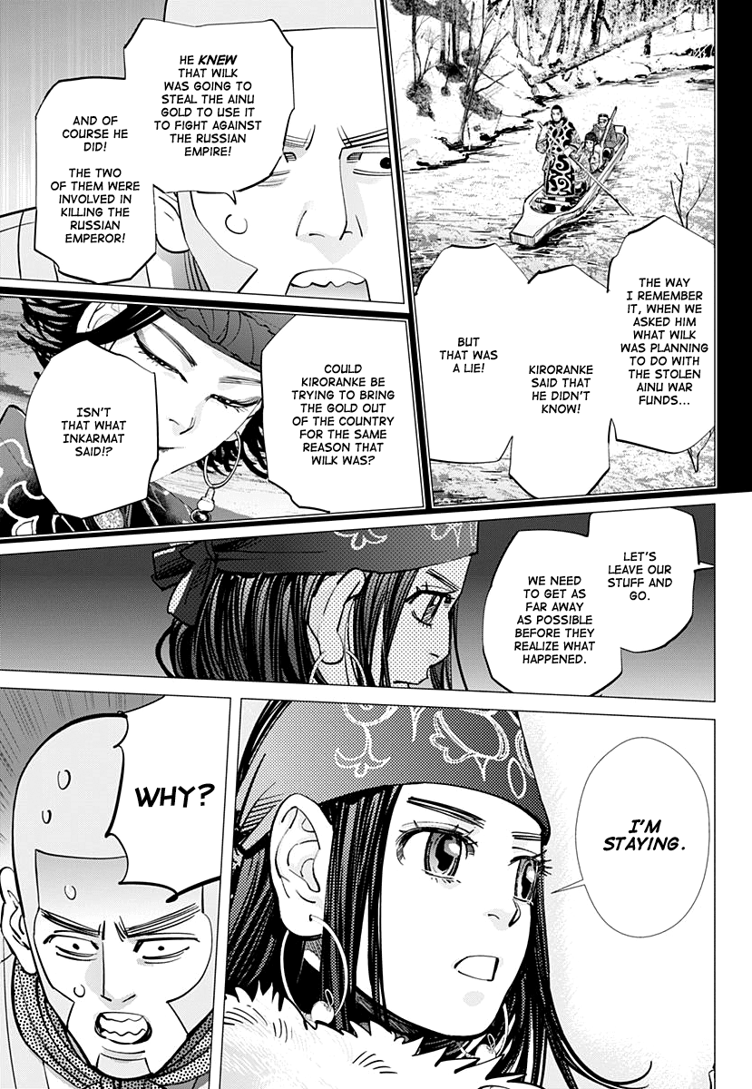 Golden Kamui chapter 164 - page 16