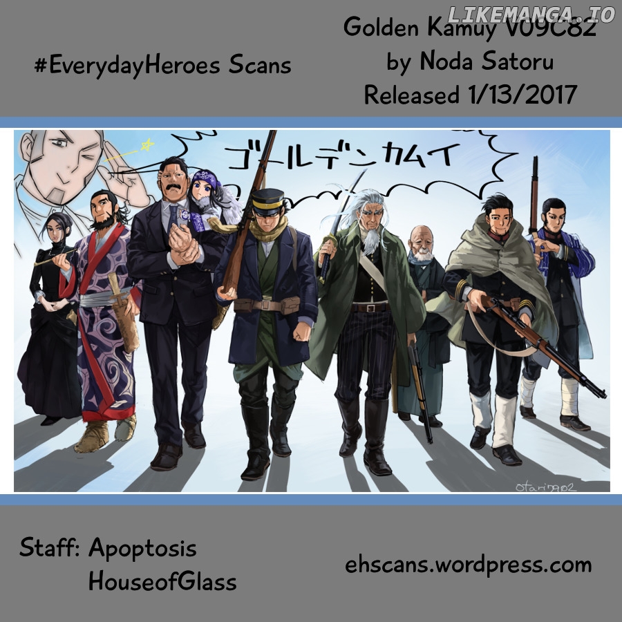 Golden Kamui chapter 82 - page 21