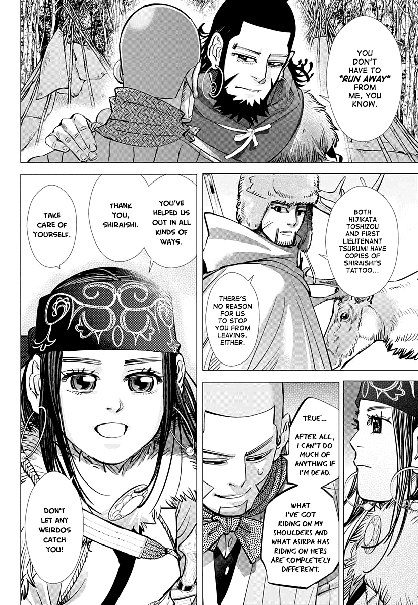 Golden Kamui chapter 166 - page 7