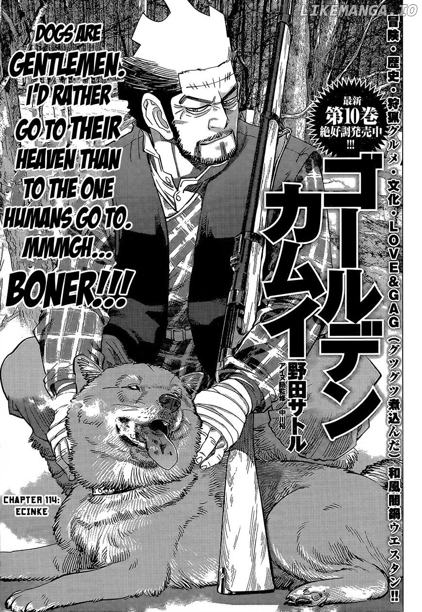 Golden Kamui chapter 114 - page 1