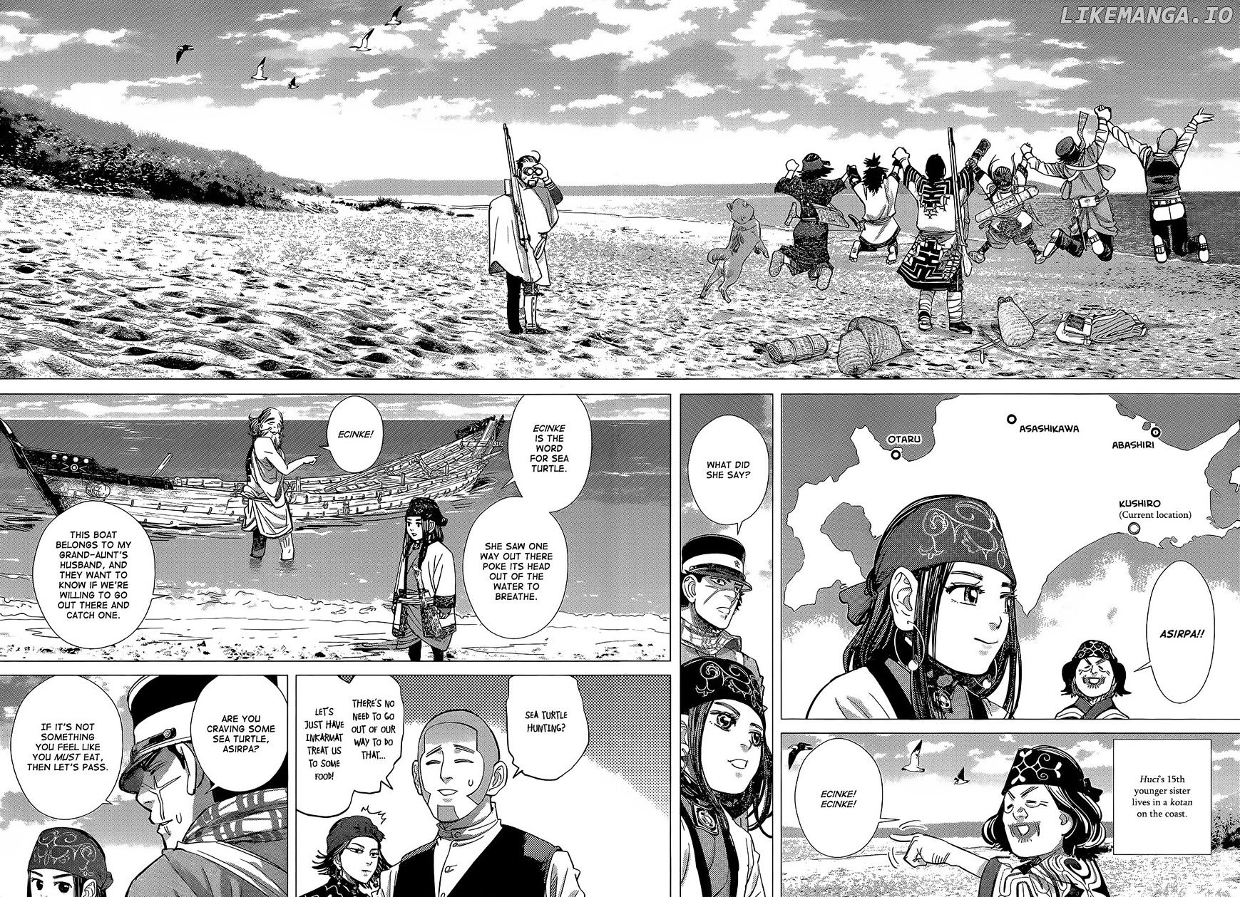 Golden Kamui chapter 114 - page 8