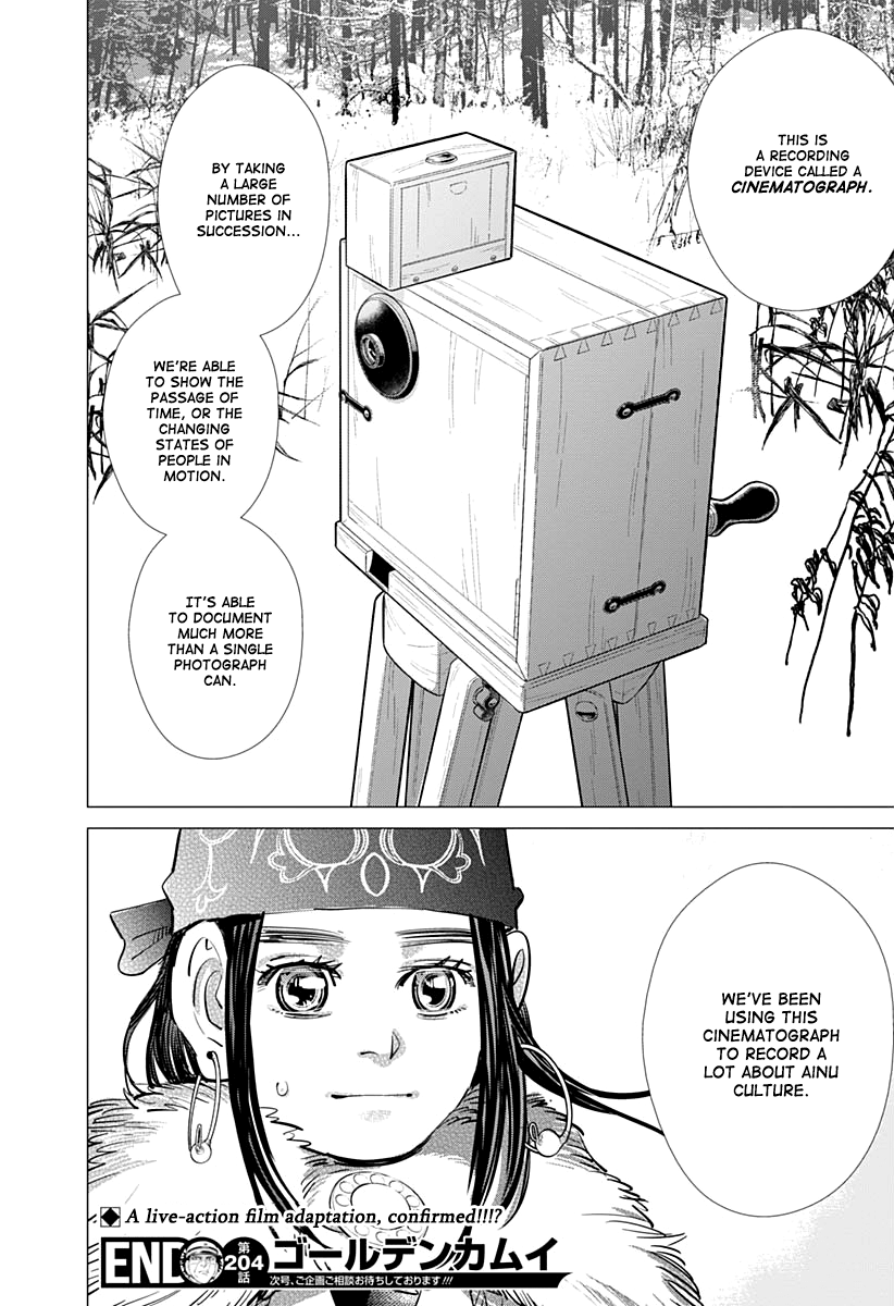 Golden Kamui chapter 204 - page 17