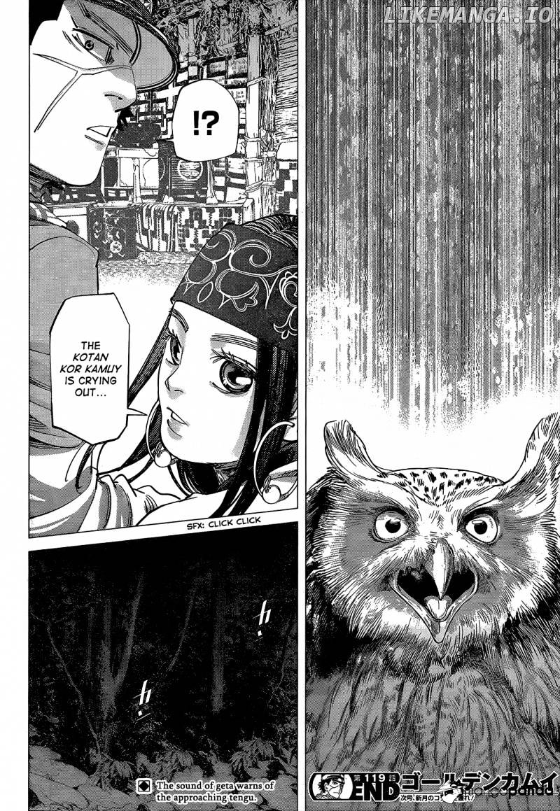 Golden Kamui chapter 119 - page 17