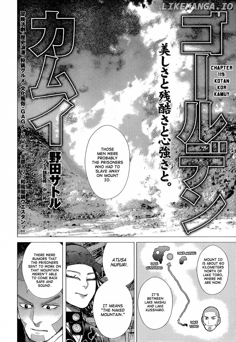 Golden Kamui chapter 119 - page 2
