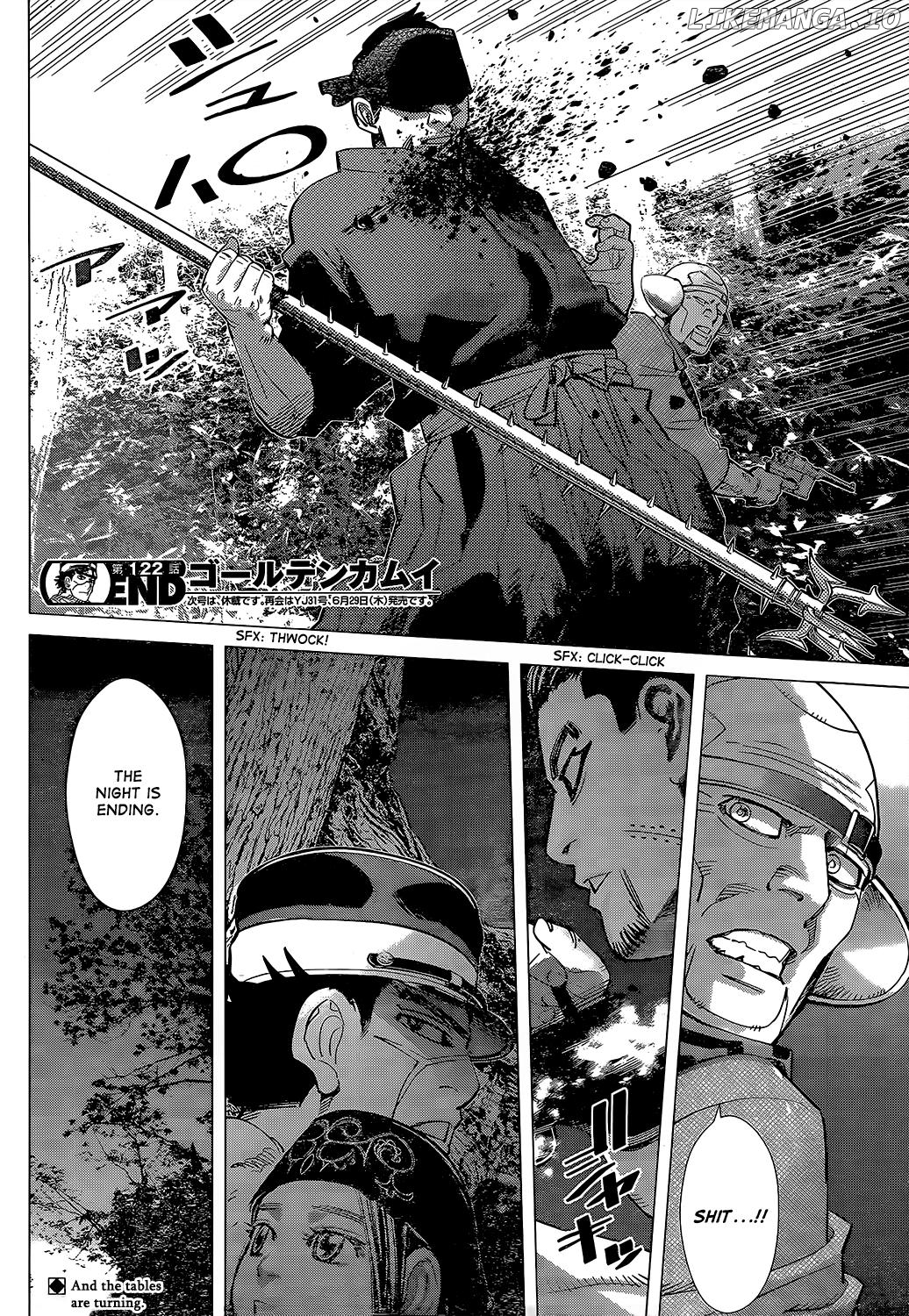Golden Kamui chapter 122 - page 16