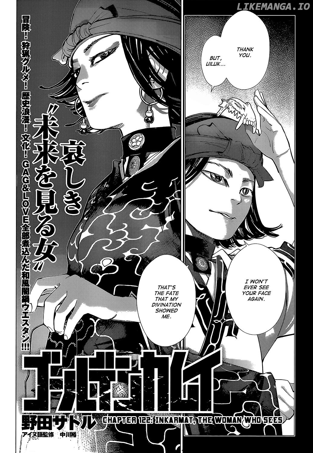 Golden Kamui chapter 122 - page 2