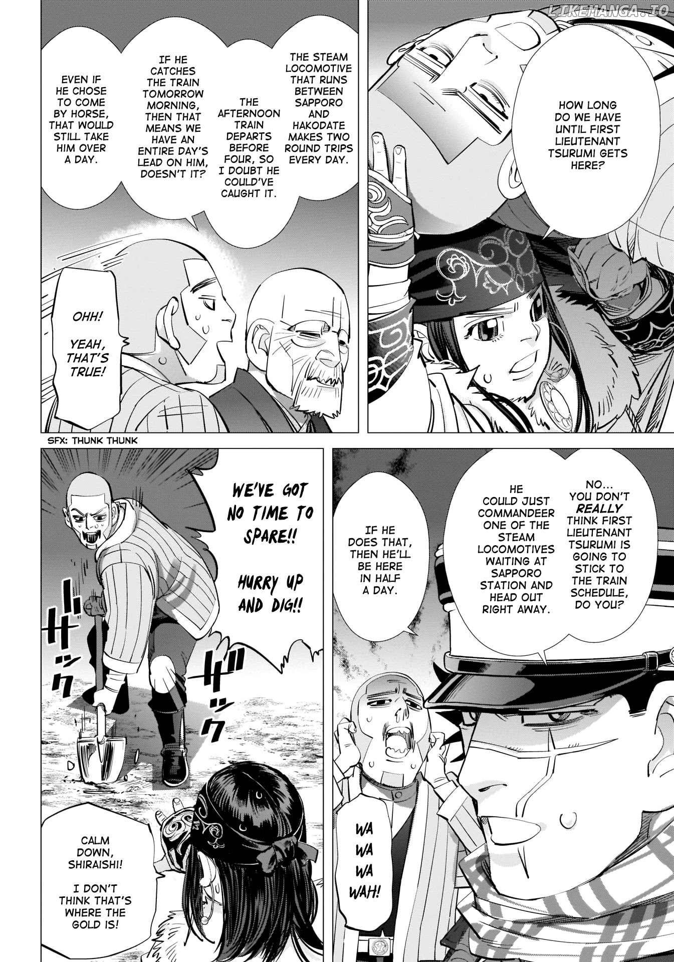 Golden Kamui chapter 282 - page 9
