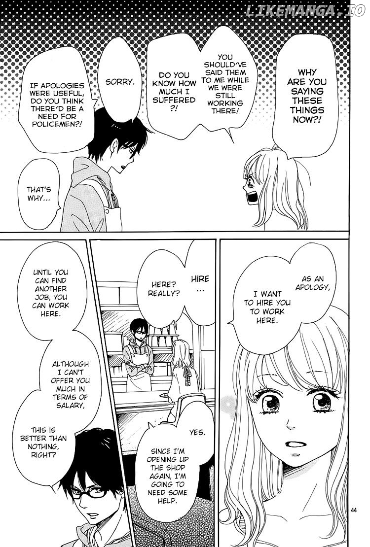 Dame na Watashi ni Koishite Kudasai chapter 1 - page 44