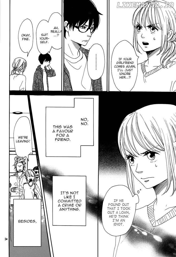 Dame na Watashi ni Koishite Kudasai chapter 3 - page 37