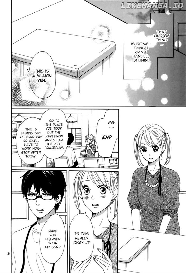 Dame na Watashi ni Koishite Kudasai chapter 4 - page 34