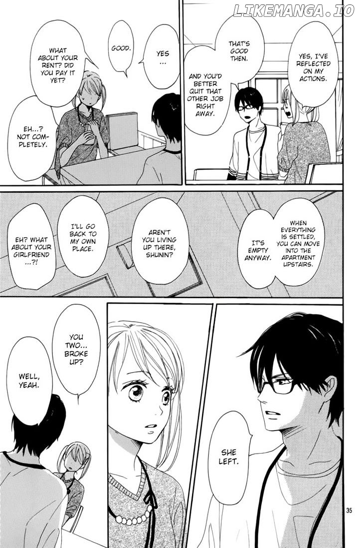 Dame na Watashi ni Koishite Kudasai chapter 4 - page 35