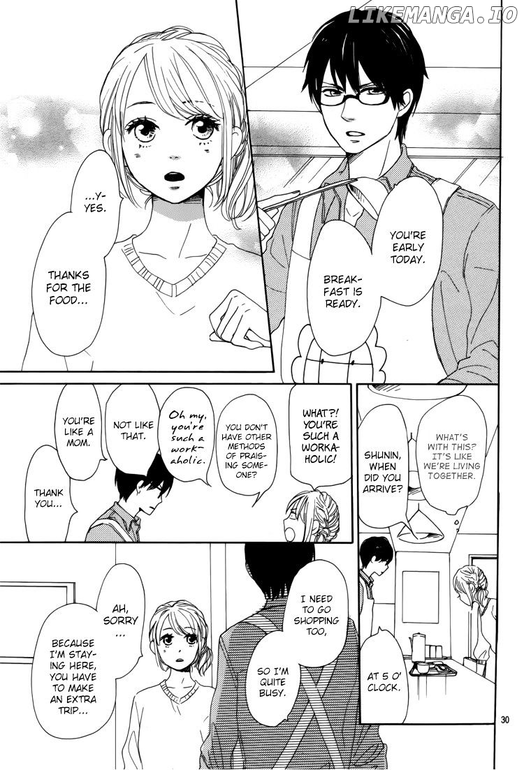 Dame na Watashi ni Koishite Kudasai chapter 5 - page 34