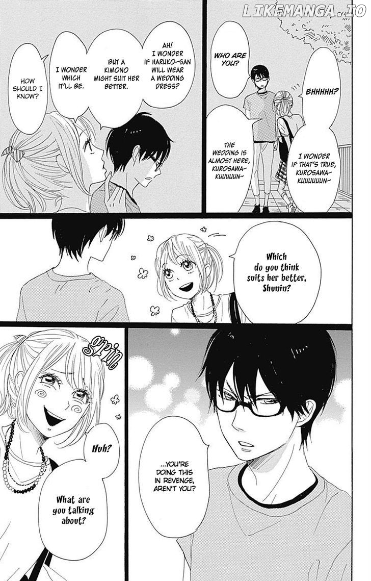 Dame na Watashi ni Koishite Kudasai chapter 18 - page 35