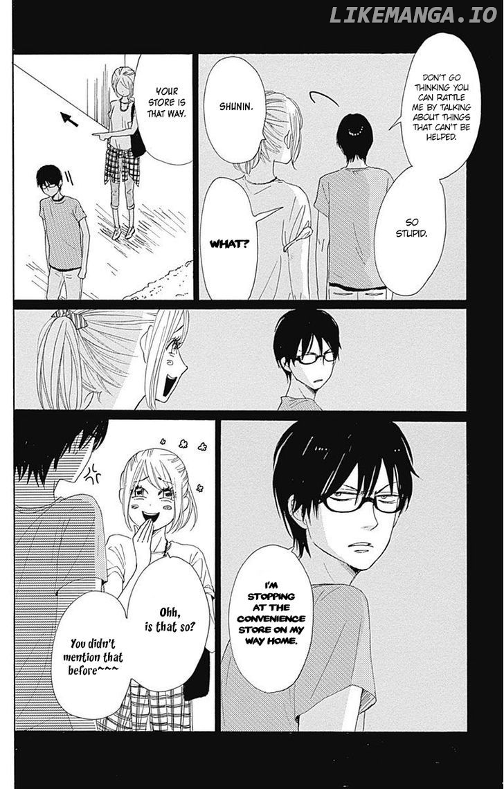 Dame na Watashi ni Koishite Kudasai chapter 18 - page 36