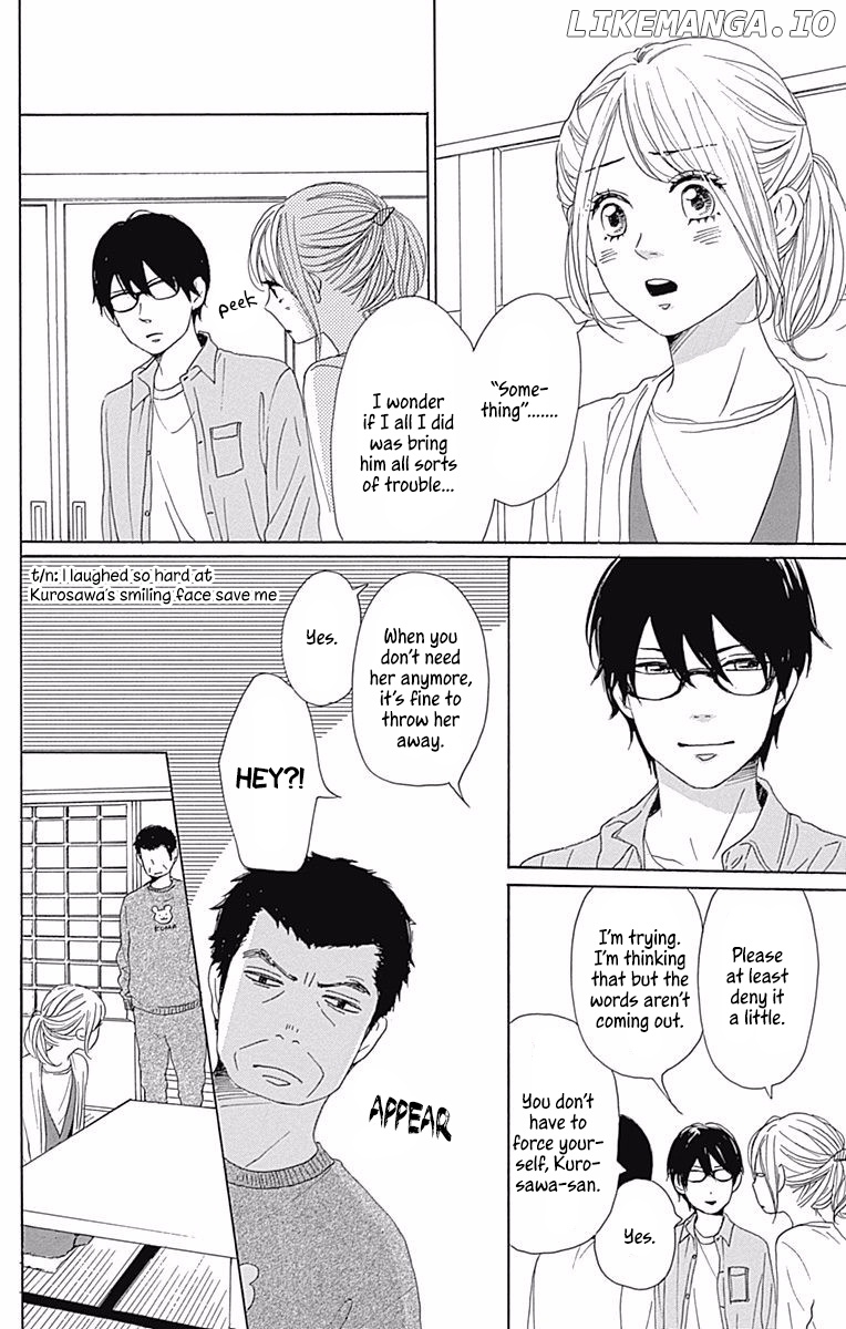 Dame na Watashi ni Koishite Kudasai chapter 39 - page 6