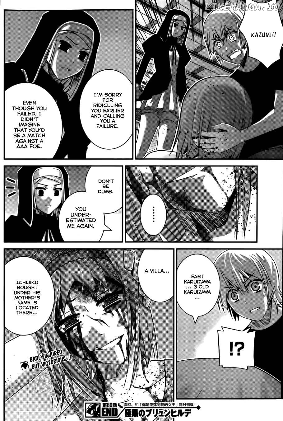 Gokukoku no Brynhildr Chapter 80 - page 19