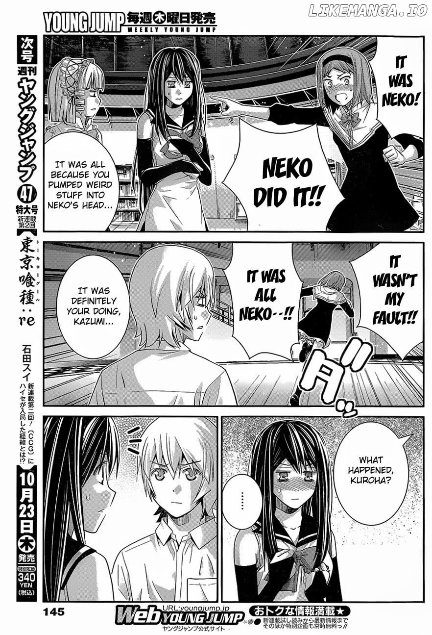 Gokukoku no Brynhildr Chapter 120 - page 10